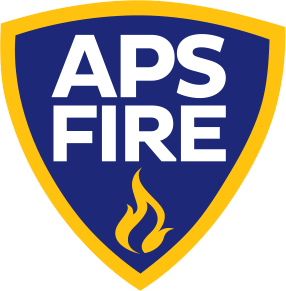 Logo APS-FIRE – požární dohled PS PATROL