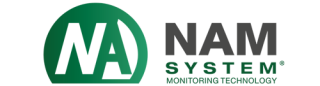 Logo NAM system – výrobce technologie AIBOX pro videoanalýzu s umělou inteligencí